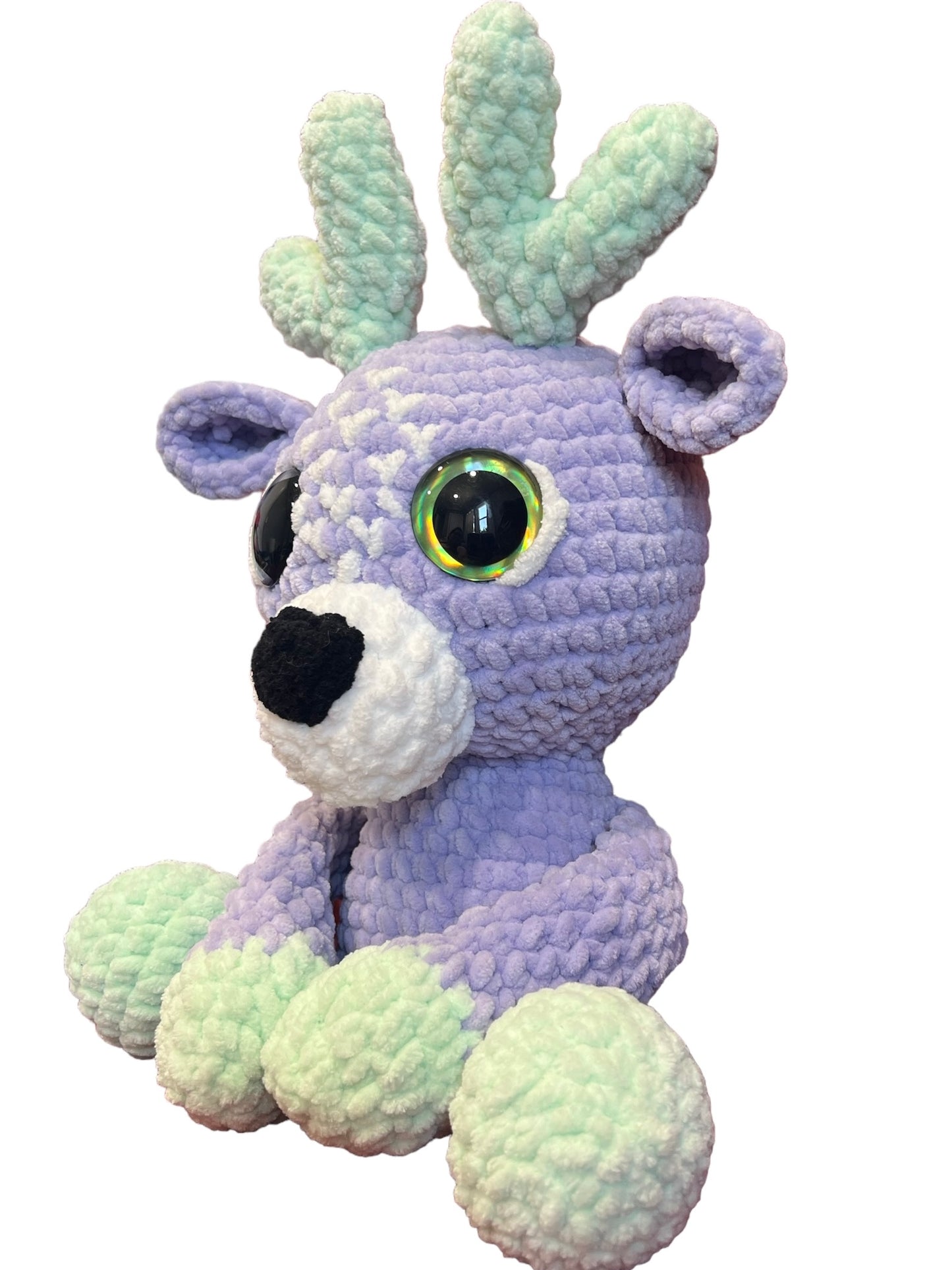 Purple/Green Deer